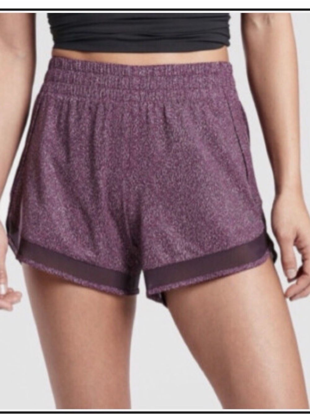 Printed Mesh Racer Run Short 4”